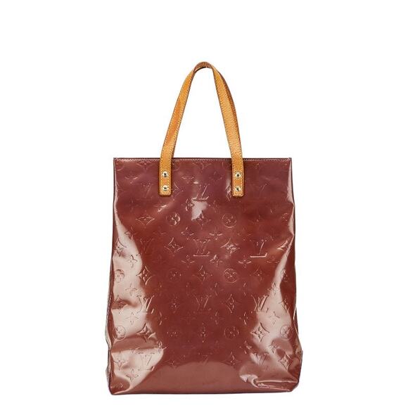 Louis Vuitton Monogram Vernis Lead MM Tote Bag M91087 - Picture 1 of 13